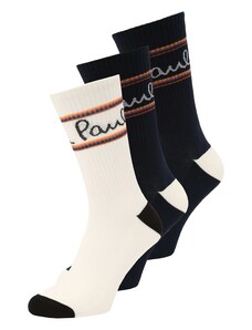 Paul Smith Ponožky modrá / oranžová / čierna / šedobiela