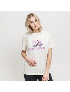 Converse Star chevron abstract flowers tee EGRET