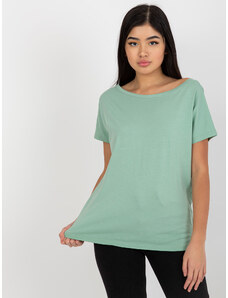 Fashionhunters Women's T-Shirt Fire - Green