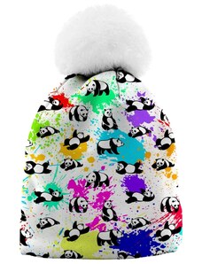 Mr. GUGU & Miss GO Woman's Colours Of Panda Beanie WB21WH 2251