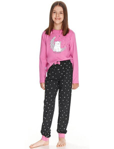 Dívčí pyžamo růžové s model 17627927 - Taro