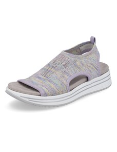 RIEKER Dámske sandále REMONTE R2955-91 fialová S3