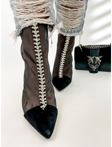 Starstyle Elegantné topánky zdobené s kamienkami MALAYA*