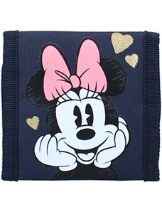 Vadobag Detská / dievčenská peňaženka Minnie Mouse - Disney - motív Glitter Love