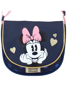 Vadobag Detská / dievčenská taška cez rameno Minnie Mouse - Disney - motív Glitter Love