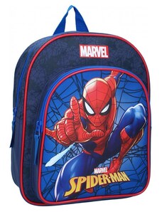 Vadobag Detský / chlapčenský batoh s predným vreckom Spiderman - MARVEL