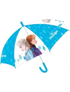 E plus M Detský / dievčenský vystreľovací dáždnik Ľadové kráľovstvo - Frozen - motív Anna a Elsa