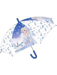 E plus M Destský / dievčenský vystreľovací dáždnik Ľadové kráľovstvo - Frozen - motív Believe in yourself