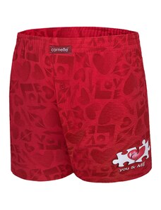 Cornette You & Me 2 Boxers 015/09 Red Red