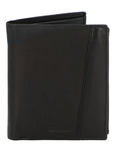 Pánska kožená peňaženka čierna - Delami Elain čierna