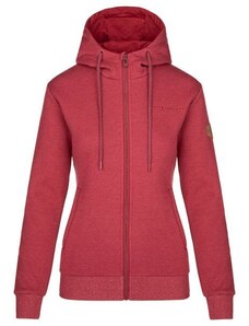 Women's sweatshirt KILPI LEINES-W dark red