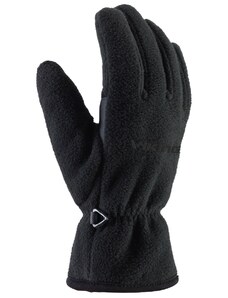 Detské fleecové rukavice Viking COMFORT čierna