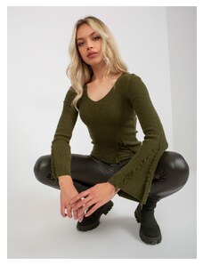 Zonno Khaki zelený pulóver