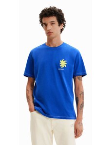 tričko Desigual Julien azul klein