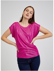 Dark pink women's T-shirt ORSAY - Women
