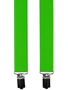 Quentino Neonové zelené pánské traky - kšandy