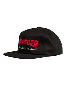 THRASHER -Magazine Logo Two Tone Hat Black/Red