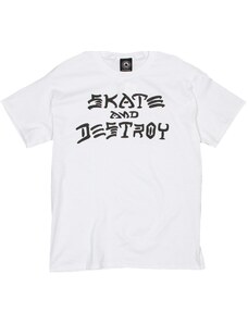 THRASHER - Skate and Destroy WHITE