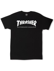 THRASHER - Skate Mag BLACK Tričko