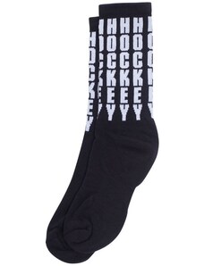 Hockey - Vertical Sock Black