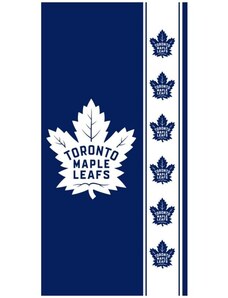 TipTrade (CZ) Hokejová bavlnená osuška NHL Toronto Maple Leafs - séria Belt - 100% bavlna s gramážou 350 gr./m2 - 70 x 140 cm