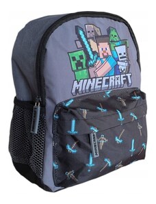 Fashion.uk Detský batôžtek s predným vreckom Minecraft - Steve