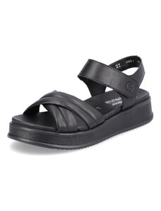 Dámske sandále RIEKER REVOLUTION W0801-00 čierna S3