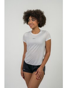 NEBBIA FIT Activewear T-shirt “Airy” with Reflective Logo WHITE