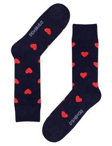 Crazysocks Valentínské ponožky so srdiečkami