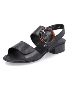 RIEKER Dámske sandále REMONTE D0P53-00 čierna S3