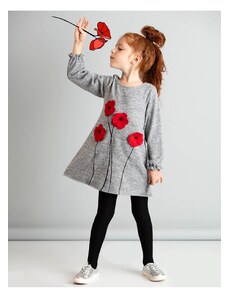 Dievčenské šaty Mushi MS-20S1-400/Gray