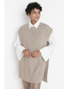 Trendyol Nork Slit detailný pletený sveter