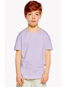 Chlapčenské tričko nepískacie, farba orgovánová, veľkosť 86