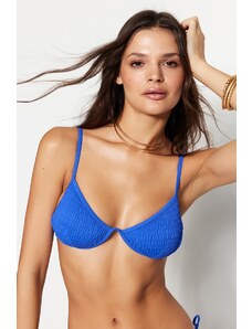 Trendyol Blue Underwire Gipeal Bikini Top