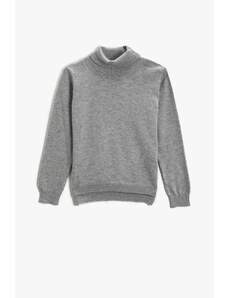 Koton Girls Gray Sweater