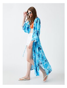Koton Kimono a kaftan - Modrá - Voľný strih
