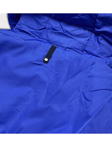 LHD Svetlo modrá prešívaná dámska bunda na prechodné obdobie (M168)
