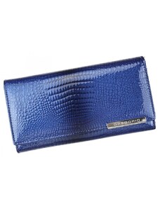 Dámska kožená peňaženka modrá - Gregorio Lisanda modrá