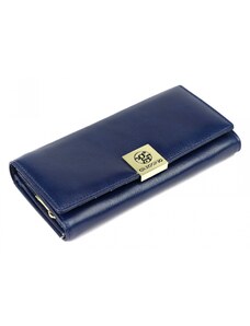 Dámska kožená peňaženka modrá - Gregorio Eleonora modrá