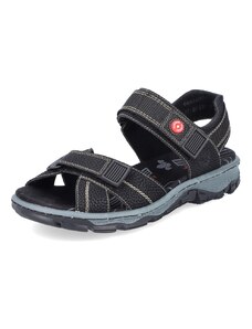 Dámske sandále RIEKER 68851-02 čierna S4
