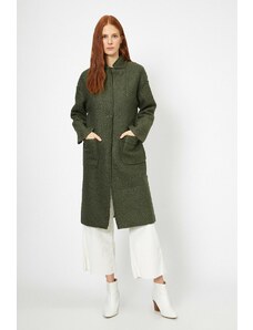 Kabát Koton - zelený - dvojradový
