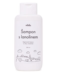 Vlnka Šampón na vlasy s lanolínom 300 ml