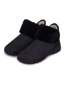 Vlnka Dámske členkové zimné topánky s ovčou vlnou Bára čierna veľkosti obuvi - dospelí 36