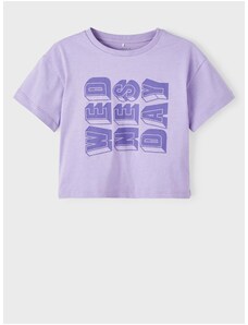 Light purple girls' T-shirt name it Balone - Girls