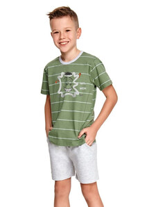 Chlapecké pyžamo model 15223176 zelené s pruhy - Taro