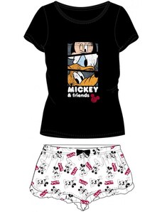 E plus M Dámske krátke pyžamo Disney - Mickey & friends