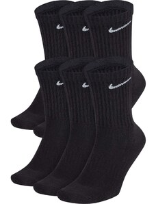 NIKE Športové ponožky 'Everyday Cushioned' čierna / biela