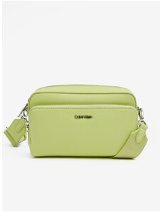 Light Green Womens Crossbody Handbag Calvin Klein Must Camera Bag - Women
