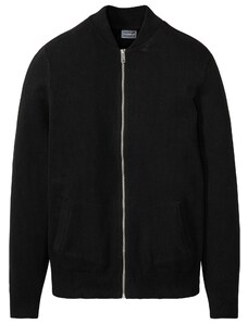 bonprix Pletený sveter s recyklovanou bavlnou, farba čierna