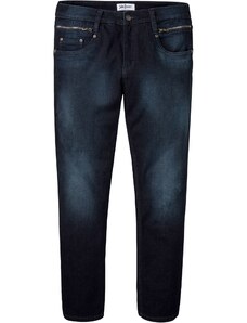 bonprix Strečové džínsy, slim fit rovné, farba modrá